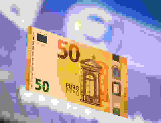 The New 50 Euro Banknote Is Presented At The Headquarters Of The European Central Bank, ECB, in Frankfurt, Central Germany, Tuesday, July 5, 2016. (Frank Rumpenhorst/dpa Via AP)