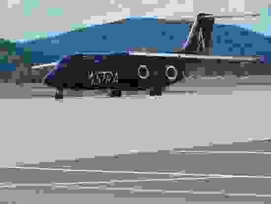 Landung Am Flughafen