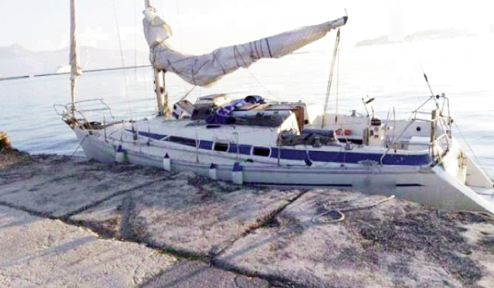 Κόλλησαν 2 ιστιοφόρα στο Αργοστόλι