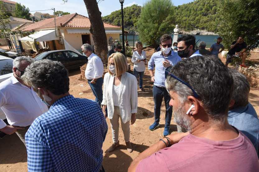 Φώφη Γεννηματά από Κεφαλονιά: “Το νησί χρειάζεται στήριξη και αναπτυξιακό σχέδιο” [εικόνες]