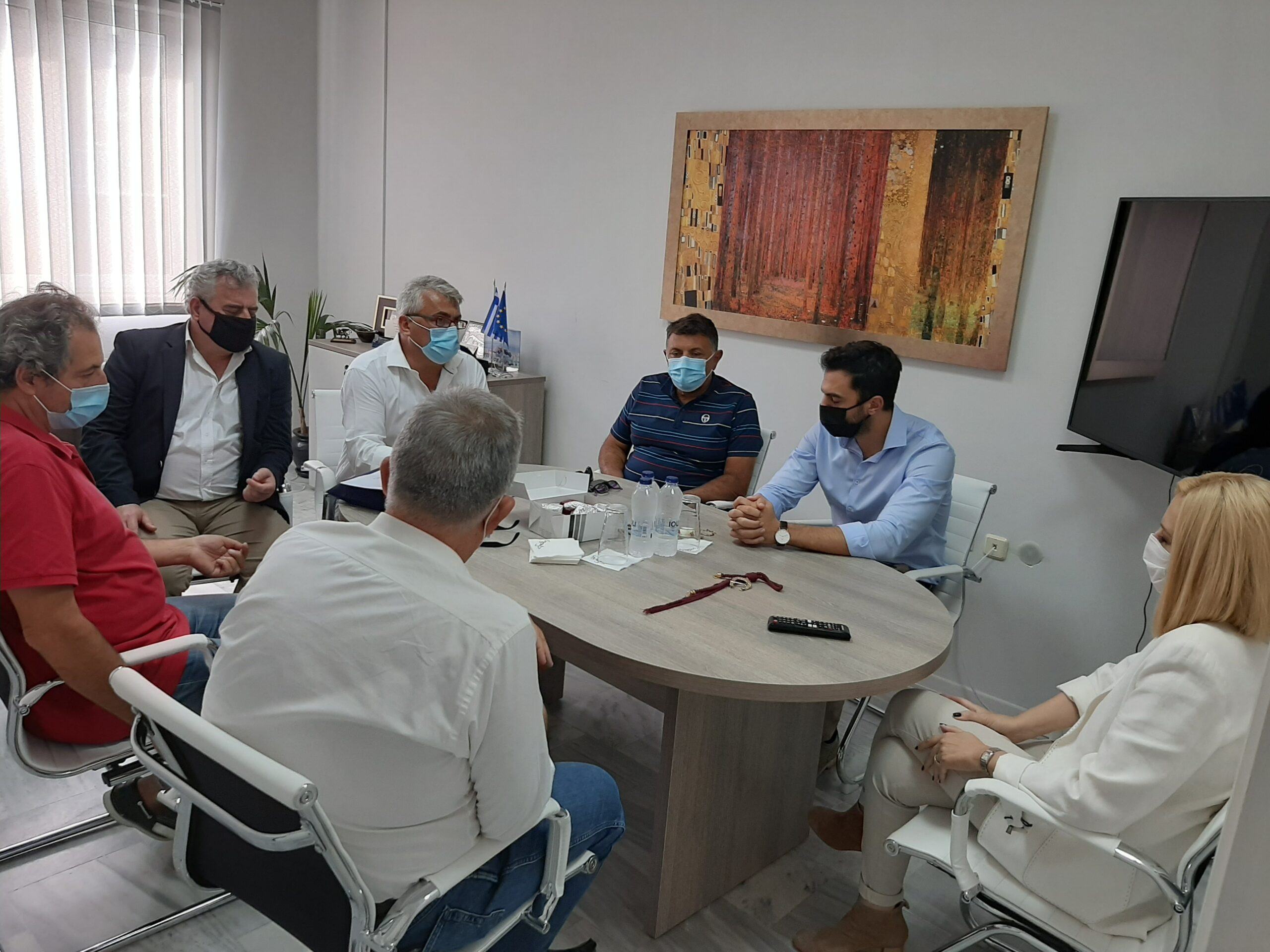 Η ΣΥΝΑΝΤΗΣΗ ΣΤΑΥΡΟΥ ΣΠΑΘΗ ΜΕ ΤΗΝ ΠΡΟΕΔΡΟ ΤΟΥ ΚΙΝΑΛ
