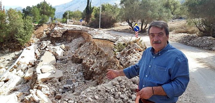 Ολοκληρώνεται ο καθαρισμός των περιοχών που επλήγησαν και των δρόμων