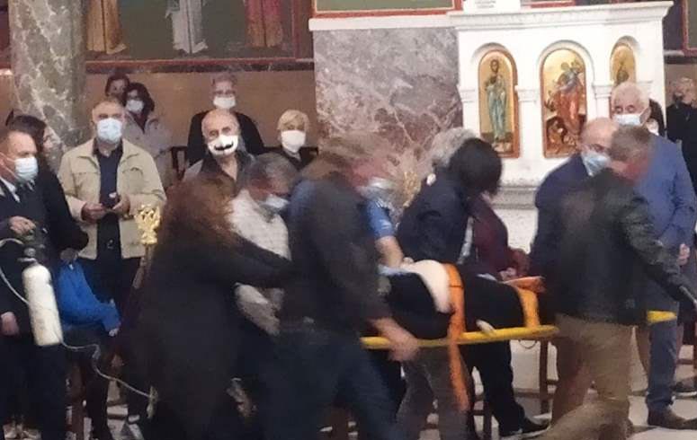 Πέθανε μέσα στον Αγιο!