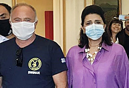 Ροδή Κράτσα Τσαγκαροπούλου: Η Περιφέρεια θα υποστηρίξει σε εξοπλισμό τις Εθελοντικές Ομάδες