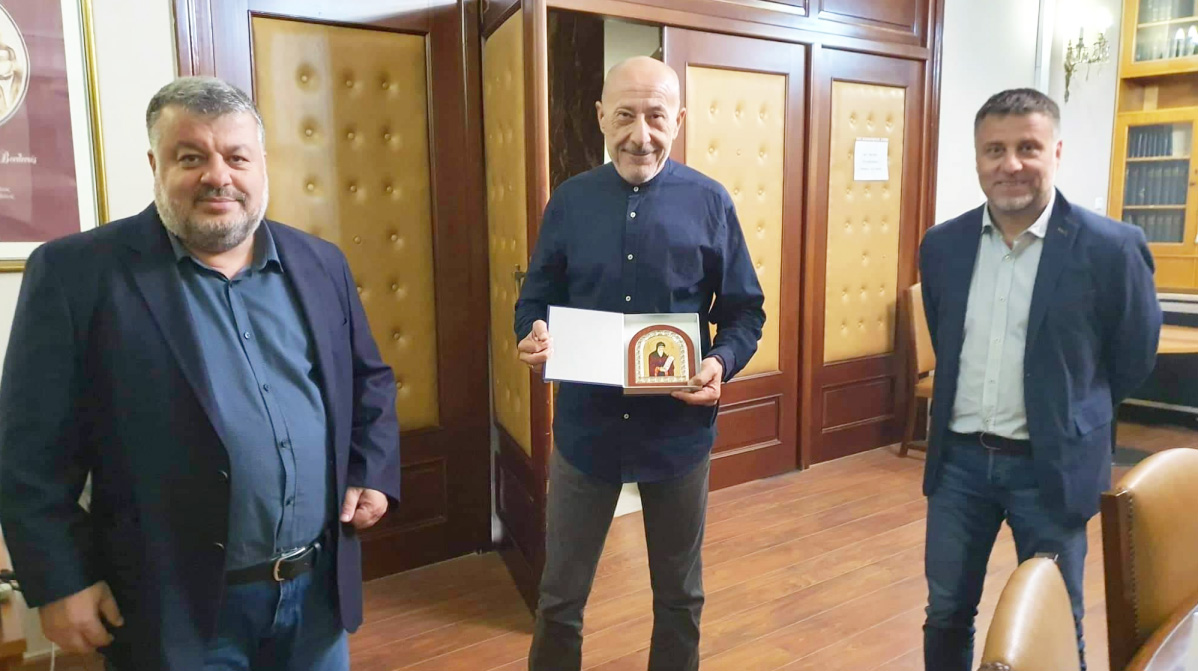 Συνάντηση Θεόφιλου με τον γ.γ