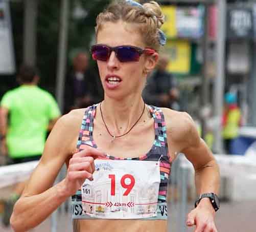 5η η Ανδριάνα Βασιλάτου στη Βάρνα στο Μαραθώνιο Varna
