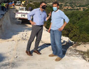 Αυτοψία στα έργα της περιφερειακής ενότητας που εκτελούνται στο Δήμο Ληξουρίου