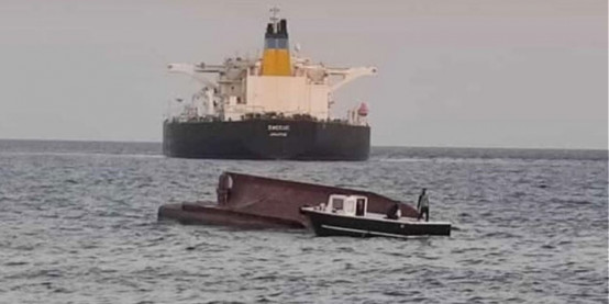 Σύγκρουση ελληνικού τάνκερ με τουρκικό ψαροκάικο, 5 Τούρκοι νεκροί
