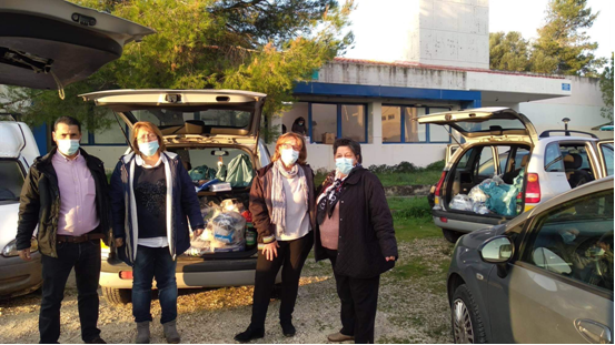 Διανομή αγαθών από τις κοινωνικές υπηρεσίες του Δήμου Αργοστολίου