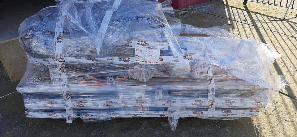 Δήμος Ληξουρίου: Έφτασε ο νέος εξοπλισμός για τα γήπεδα [εικόνες]