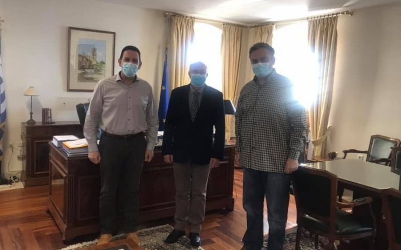 Κουρής: Συνάντηση με τον πρύτανη του Ιονίου Πανεπιστημίου