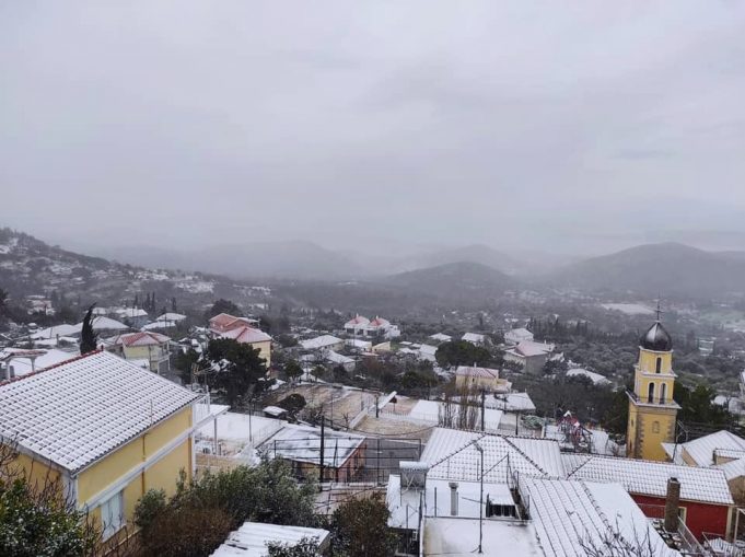 Διλινάτα: ΠΡΟΣΟΧΗ στο οδικό δίκτυο λόγω παγετού