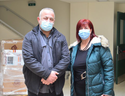 Ήρθανε τα γλυπτά του Σκλάβου -Προσωρινά στο γηροκομείο
