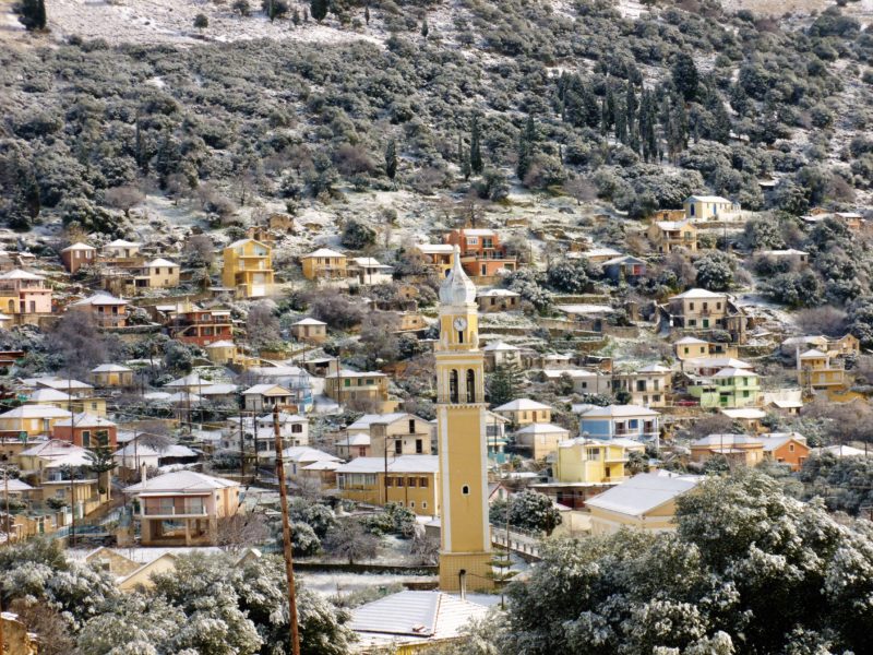Καιρός: Χιόνια μέχρι τα 500 μέτρα και μονοψήφιες θερμοκρασίες στην Κεφαλονιά -Ο Γιώργος Τσατραφύλλιας αναλύει την «Μήδεια»