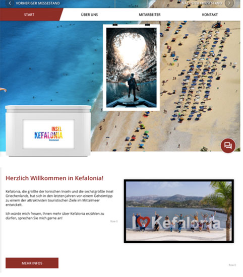 Συμμετοχή με μεγάλη επιτυχία της Κεφαλονιάς στην τουριστική B To B έκθεση στην Γερμανία «Counter Days».