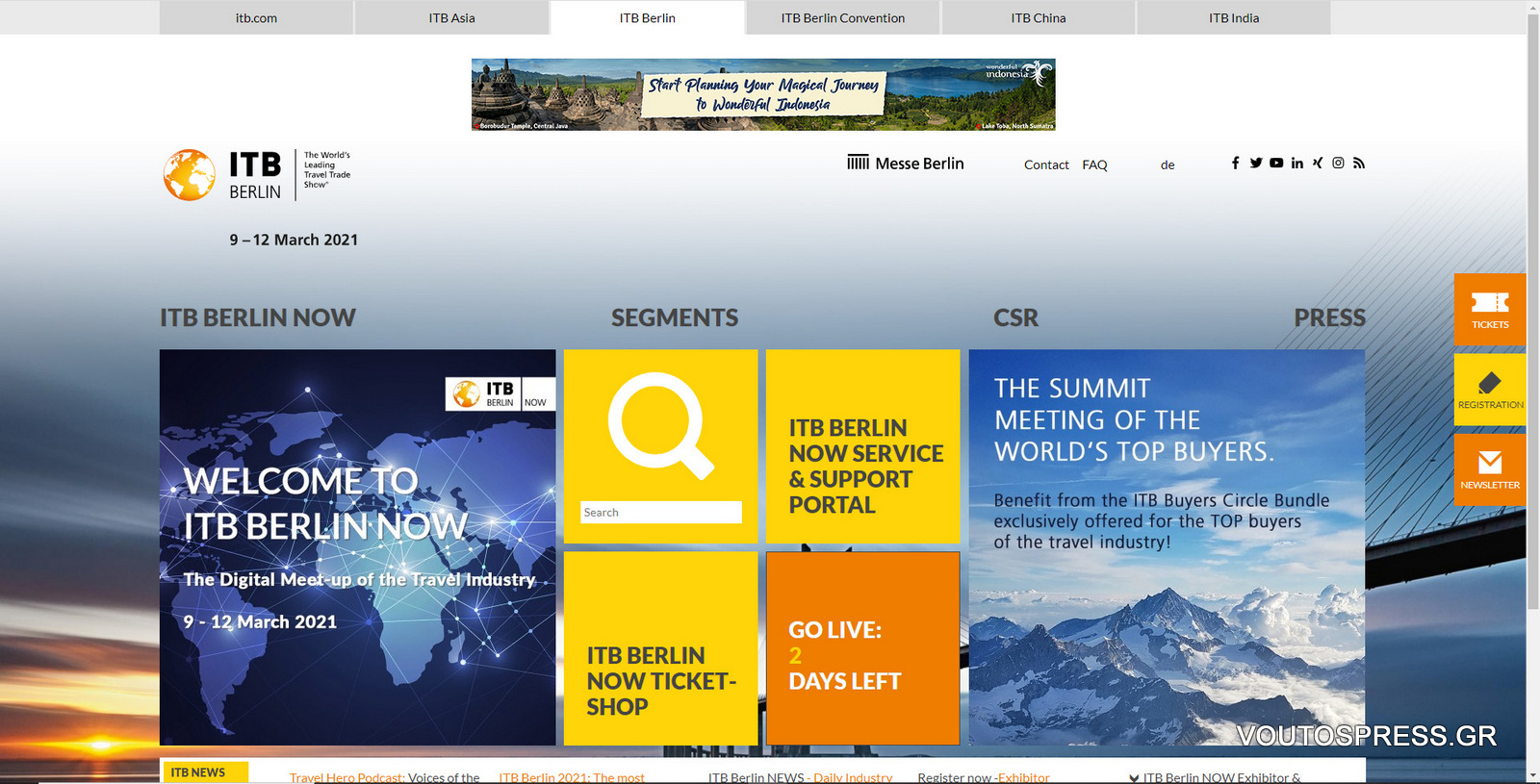 Η Κεφαλονιά διαδικτυακά στην έκθεση «ITB» του Βερολίνου