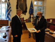 Συνάντηση με τον Υπουργό Εξωτερικών του Λιβάνου ……..