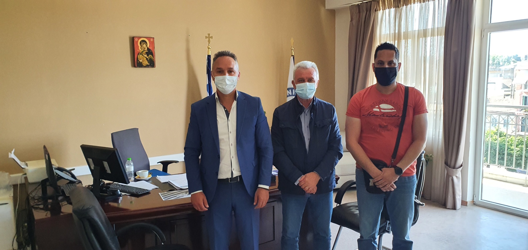 Ένωσης Αξιωματικών ΕΛ.ΑΣ. Ιονίων Νήσων: Συνάντηση με τον Ταξίαρχο Θεοδ. Αθανασόπουλο