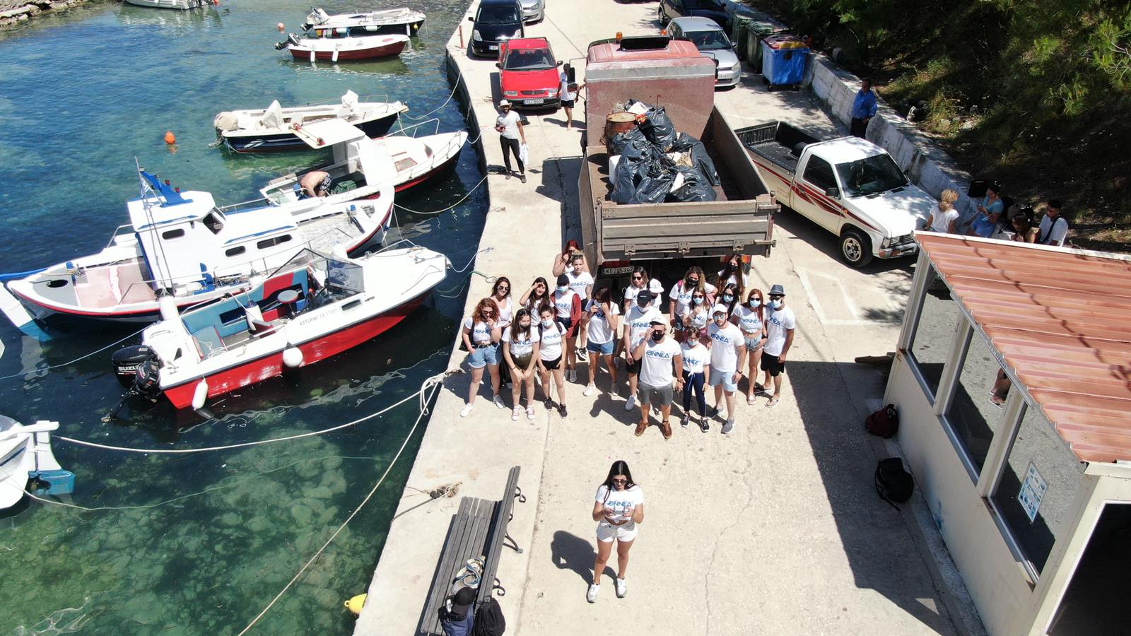 ΟΝΝΕΔ Κεφαλονιάς: Καθάρισε τις μαγικές παραλίες Φτέρη και Αμίδι [εικόνες]