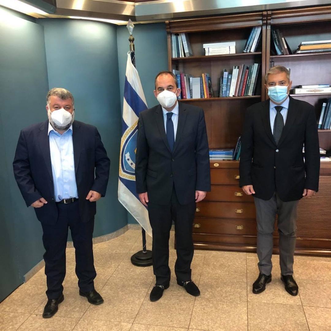 Συναντήσεις με τον Δήμαρχο Αργοστολίου στα Υπουργεία Νησιωτικής Πολιτικής, Εσωτερικών και Υποδομών