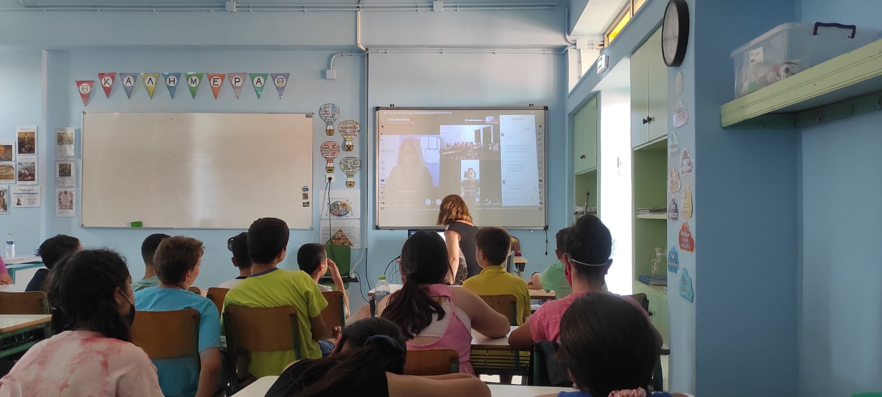 2o Δημοτικό σχολείο Ληξουρίου: Κανόνες για ασφαλή κολύμβηση με τον Χρήστο Αφρουδάκη [εικόνες]