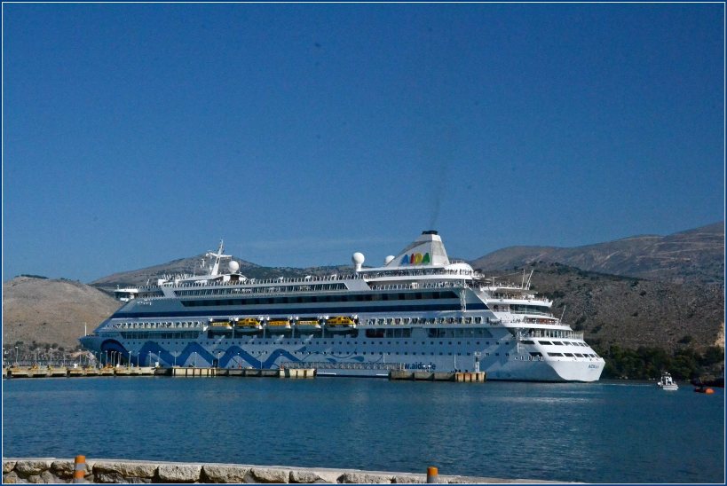 Κρουαζιέρα: 7 φορές στο Αργοστόλι η AIDA το 2022