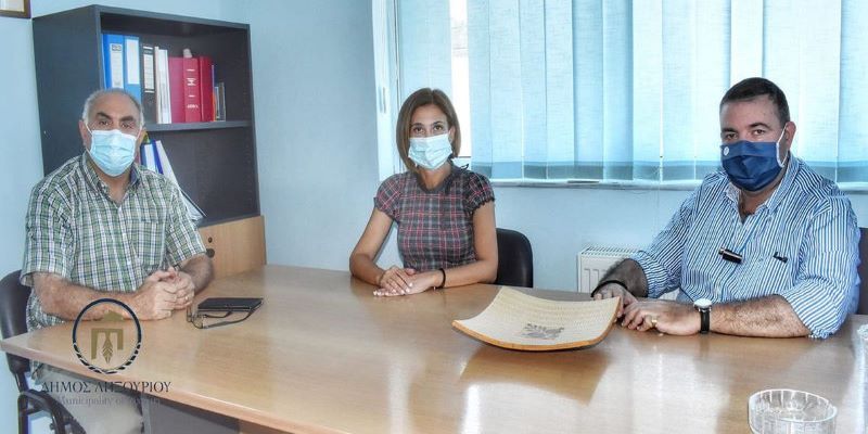 Μαντζαβινάτειο Νοσοκομείο: Συνάντηση με τη νέα αναπληρωτή διοικητή Δήμαρχος και Αντιδήμαρχος