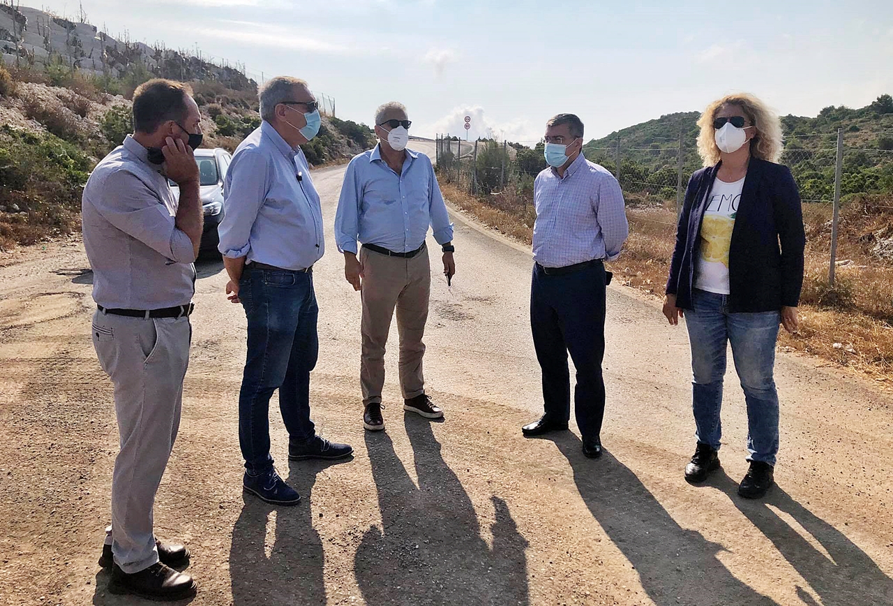 Επίσκεψη Γραφάκου στη Ζάκυνθο -Εύσημα στην Περιφερειάρχη για το έργο του ΦοΔΣΑ [εικόνες]