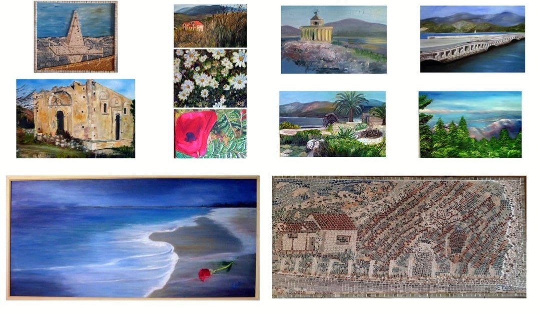 Ευαγγελία Παπαναστασάτου: Έκθεση Ζωγραφικής και Ψηφιδωτού