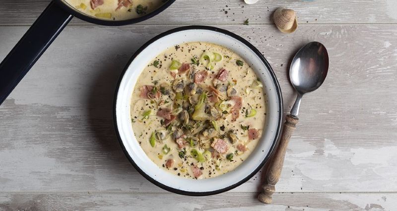 Λαχταριστή σούπα με αχιβάδες