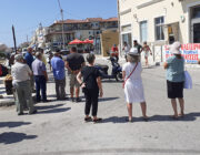 Ο λαός της Παλικής εξέφρασε την αντίθεσή του στο κλείσιμο του υποκαταστήματος της τράπεζας Πειραιώς στο Ληξούρι.
