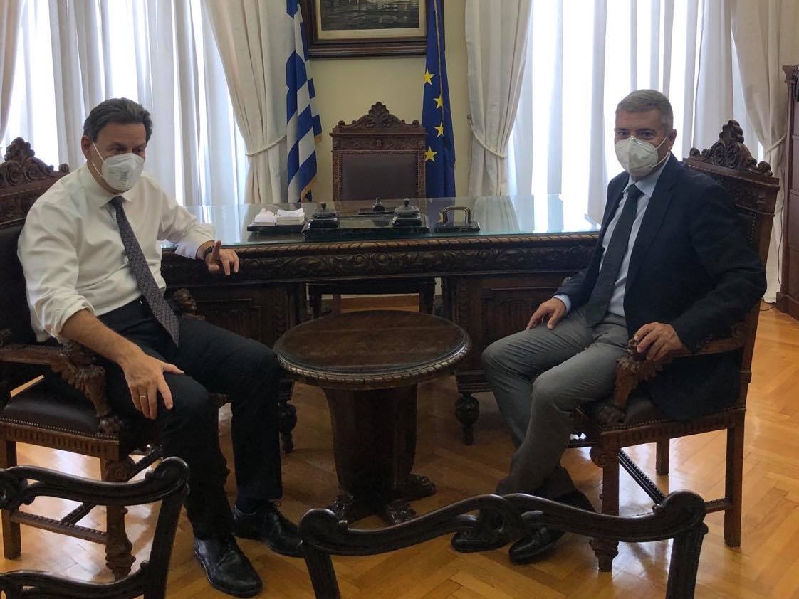 Συνάντηση με τον Αναπληρωτή Υπουργό Οικονομικών κ