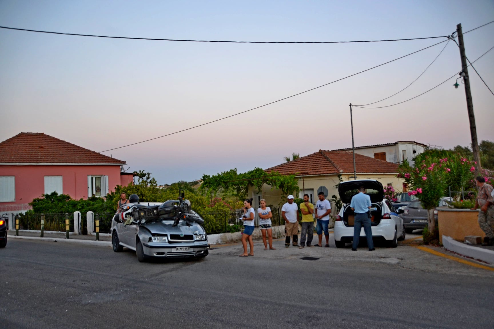 ΤΡΟΧΑΙΟ ΑΤΥΧΗΜΑ ΠΕΡΙΟΧΗ ΠΕΡΑΤΑΤΩΝ ΕΙΧΕ ΑΓΙΟ Ο ΟΔΗΓΟΣ ΤΗΣ ΜΗΧΑΝΗΣ