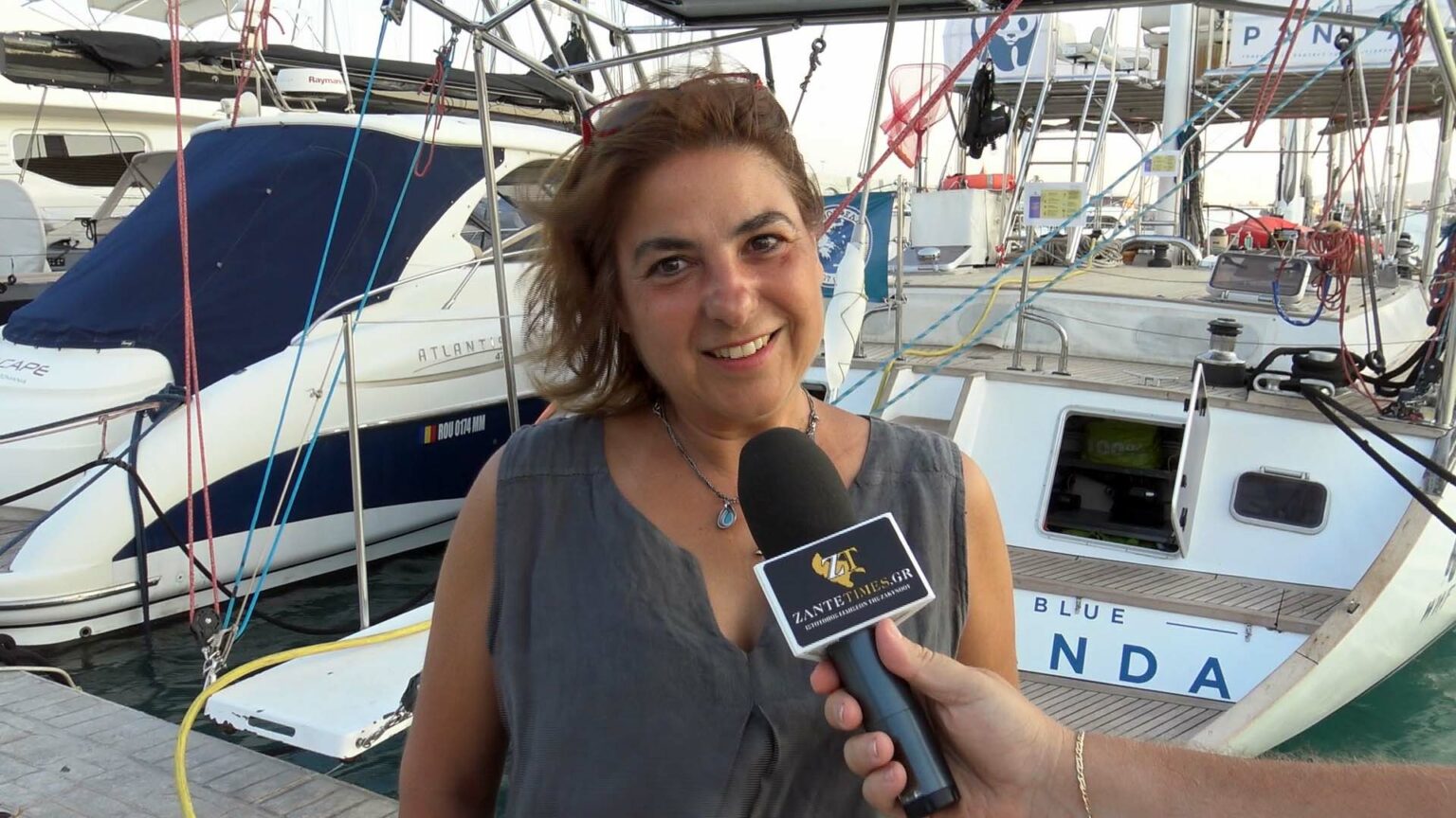 Ζάκυνθος: Στο νησί το ιστιοπλοϊκό σκάφος του WWF «Blue Panda» [βίντεο]