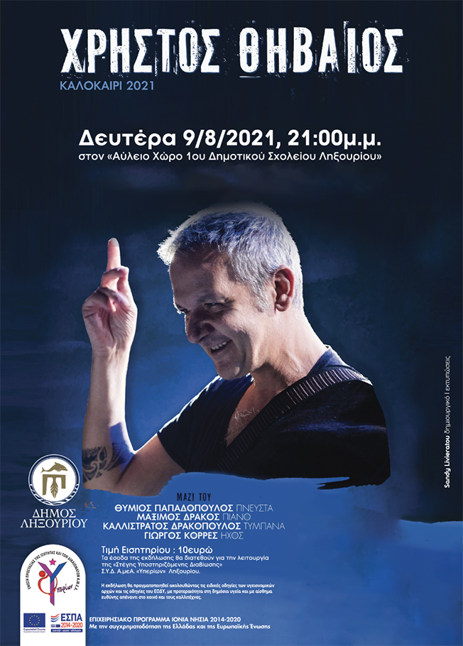 Ο Χρήστος Θηβαίος σήμερα στο Ληξούρι