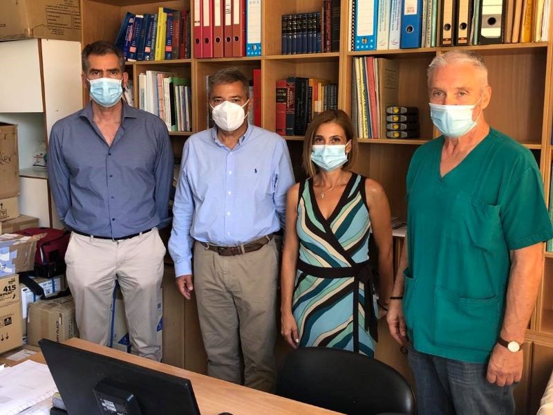 Παναγής Καππάτος: Επίσκεψη στο Νοσοκομείο Ληξουρίου και συναντήσεις με τη Διοίκηση και Εργαζομένους