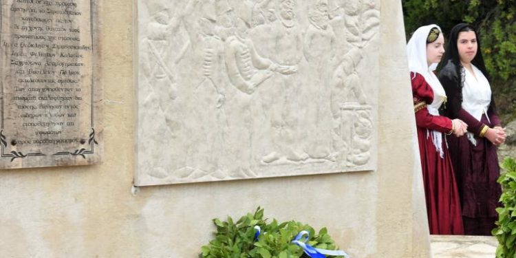 Αποκαταστάθηκε το μνημείο της εξέγερσης των Λευκαδίων εναντίον των Άγγλων (1819)