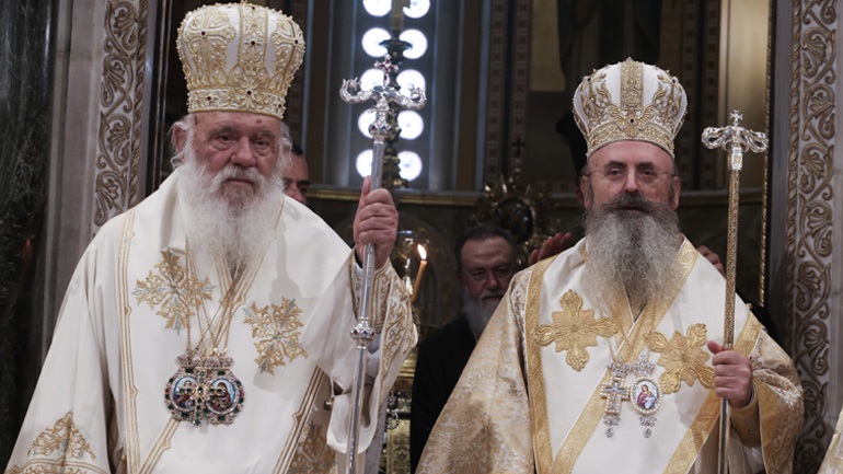 Χειροτονήθηκε ο νέος μητροπολίτης Περιστερίου Γρηγόριος