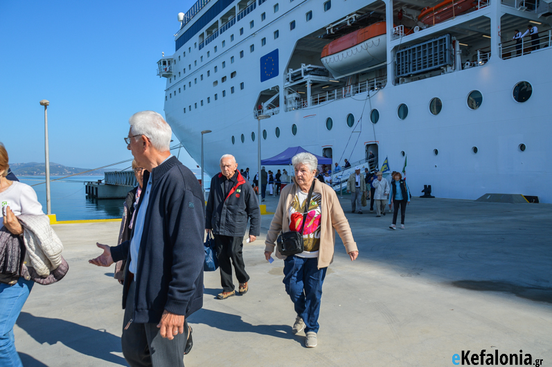 Για πρώτη φορά στο Αργοστόλι η Holland America Line
