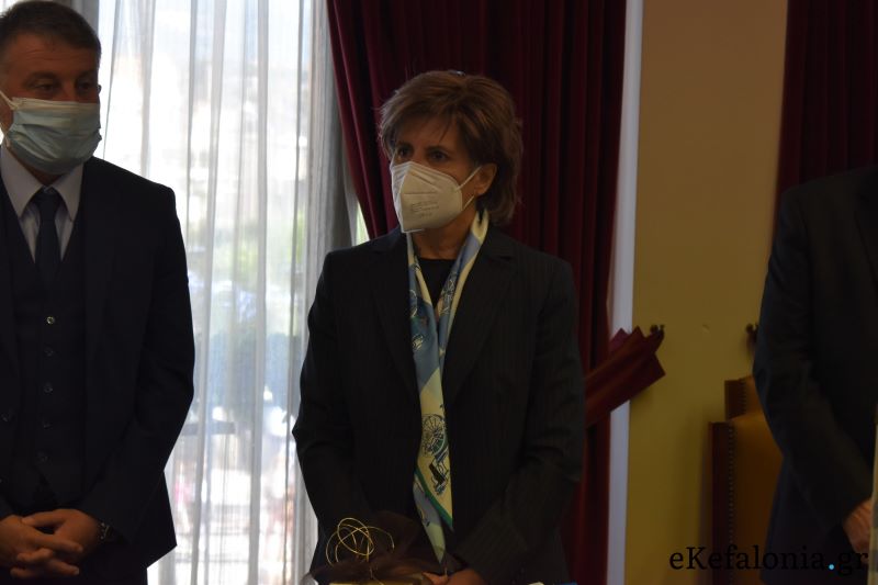 Η Χριστίνα Καλόγηρου στην Κεφαλονιά -Τι έγραψε στο Facebook για τη συνάντηση της με θεσμικούς φορείς