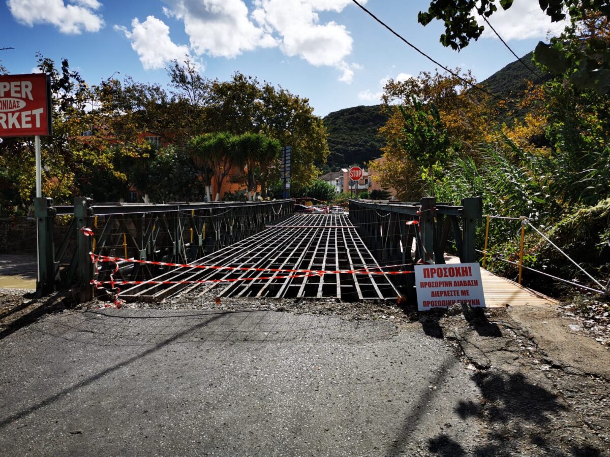 Ο Διονύσης Μινέτος σχετικά με το έργο της γέφυρας του Πόρου και την κακοκαιρία