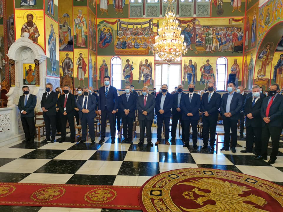 Στην Κεφαλονιά αντιπροσωπία του Δήμου Σάμπατς της Σερβίας για την γιορτή του Αγίου Γερασίμου [εικόνες]