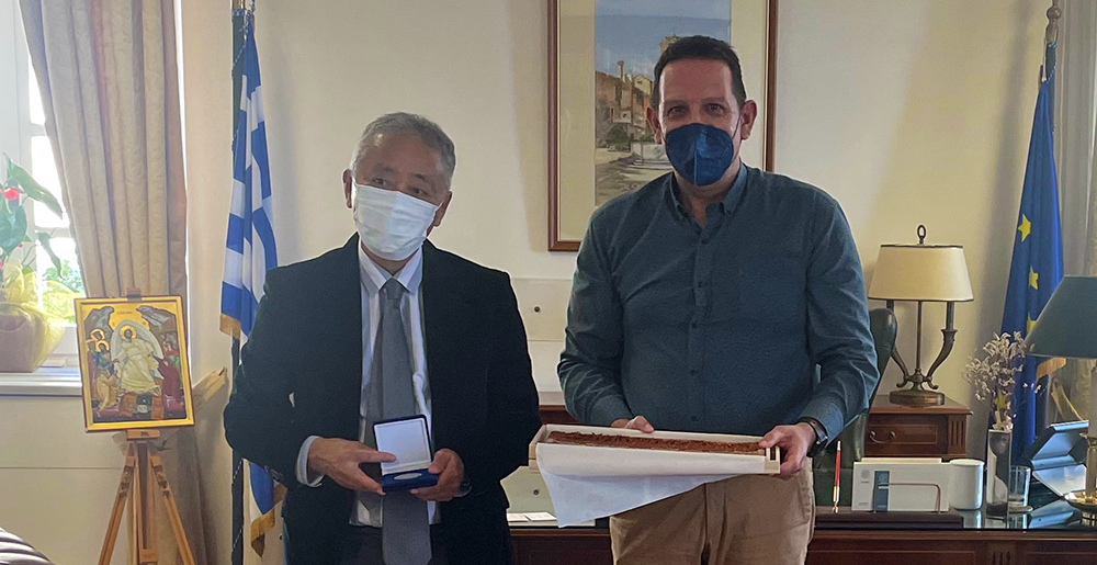 Επίσκεψη του Πρέσβη της Ιαπωνίας στο Ιόνιο Πανεπιστήμιο