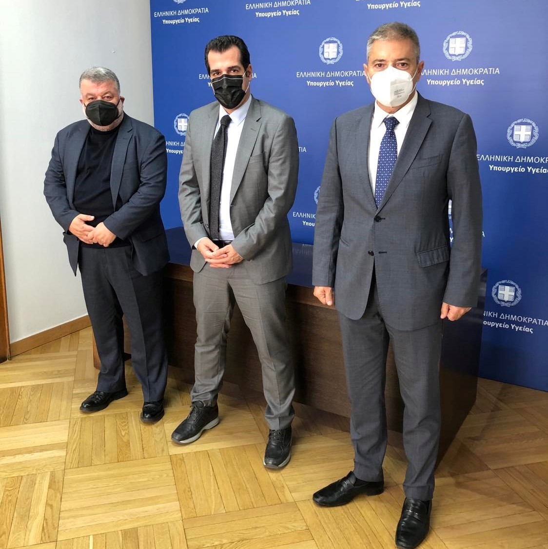 Νέα συνάντηση Καππάτου με τον Υπουργό Υγείας Θάνο Πλεύρη και τον Δήμαρχο Αργοστολίου