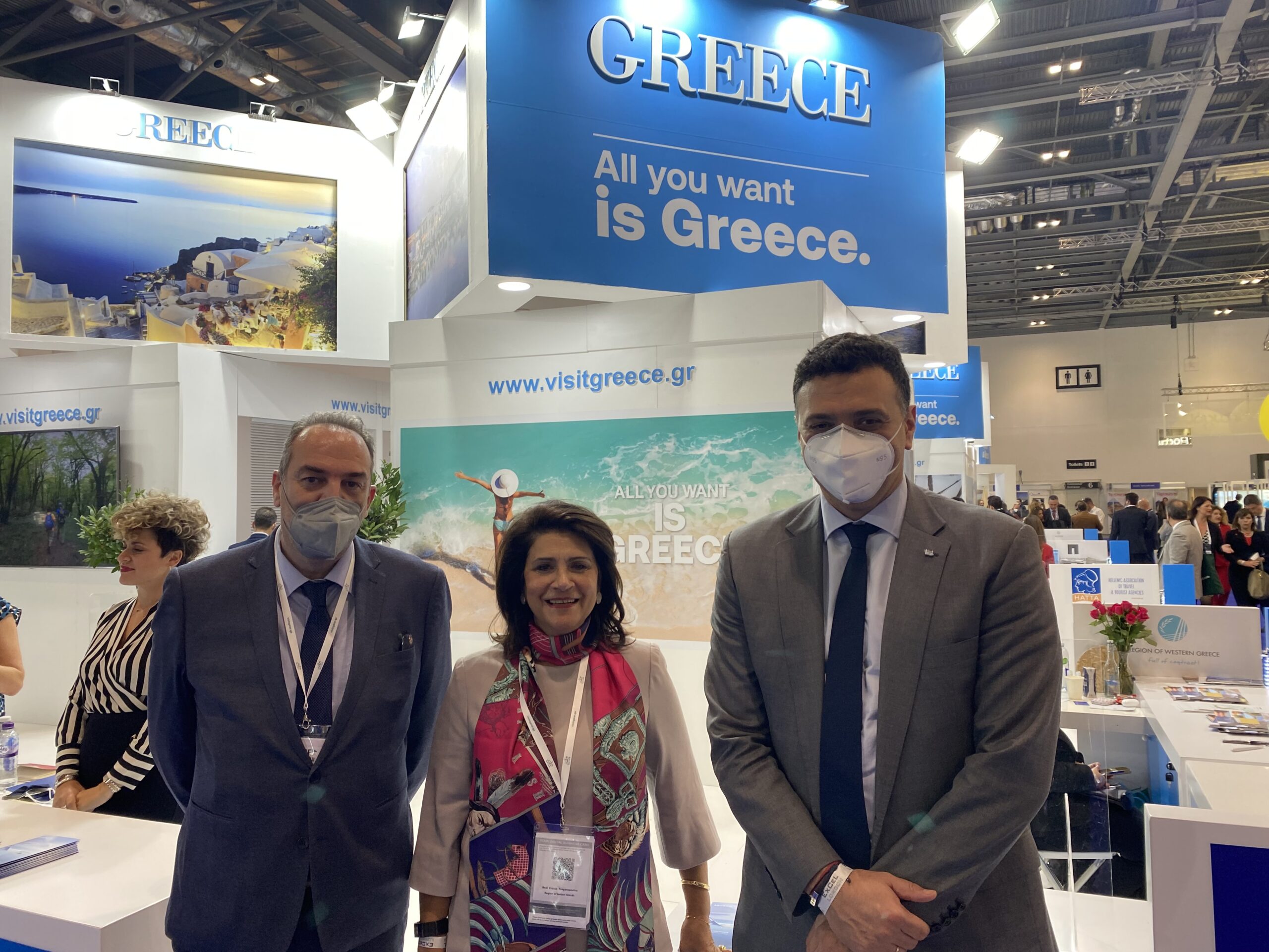 Περιφερειάρχης Ιονίων Νήσων στην παγκόσμια Έκθεση Τουρισμού WTM 2021 στο Λονδίνο