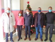 Επίσκεψη στο Ληξούρι και στο νοσοκομείο «Μαντζαβινάτειο»