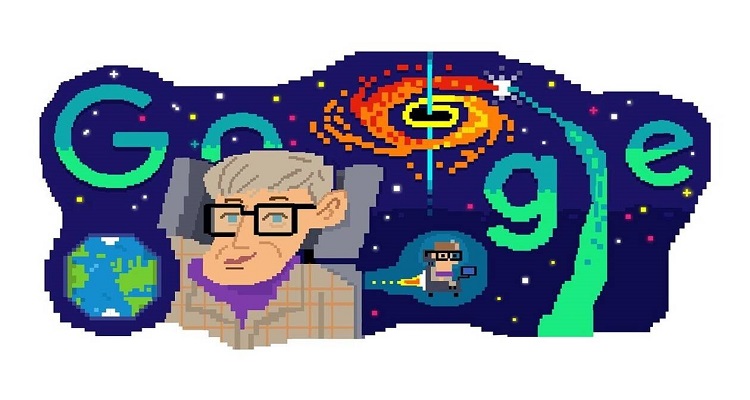 Η Google τιμά και αφιερώνει στα 80 χρόνια από τη γέννηση του Stephen Hawking