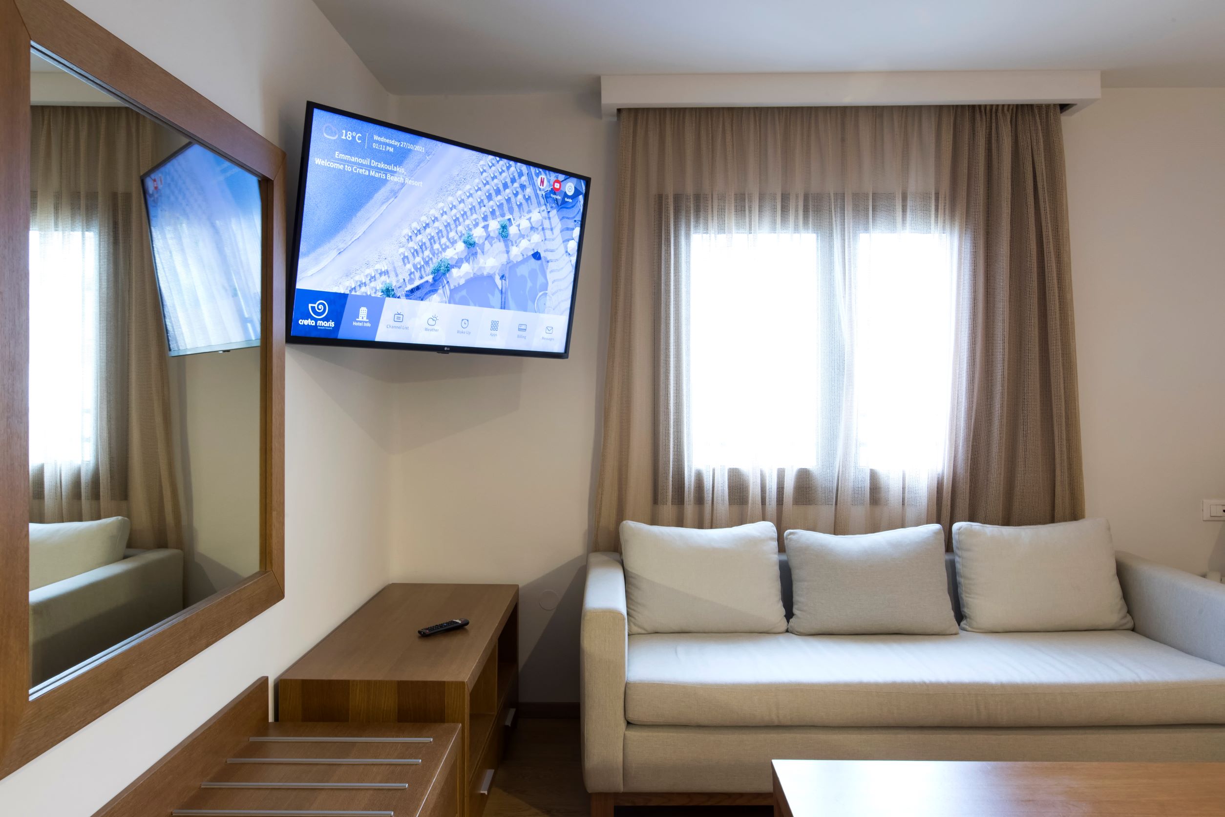 LG και Creta Maris Beach Resort αναβαθμίζουν την εμπειρία διαμονής των επισκεπτών στην Κρήτη