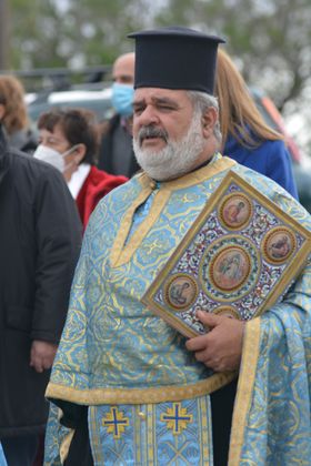 Ο καθαγιασμός των υδάτων στην Πεσσάδα παρουσία Μιχαλάτου [εικόνες]