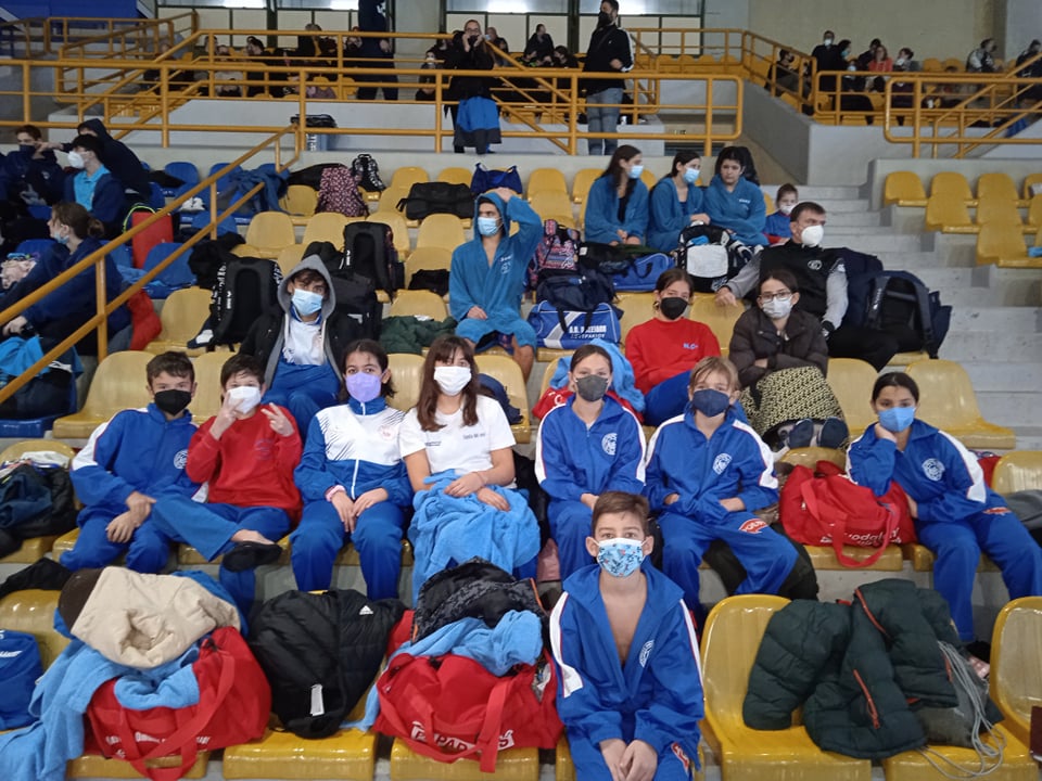 Συμμετοχή στη Χειμερινή  Περιφερειακή Ημερίδα  Κολύμβησης στο Κολυμβητήριο της Πάτρας